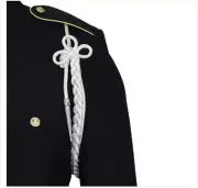 GENUINE U.S. ARMY SHOULDER CORD: 2720 WHITE RAYON WITH SILVER TIP