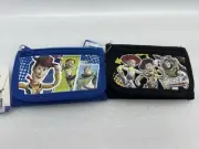 Disney Toy Story Small Tri-Fold Wallets (Set Of 2-Black & Blue)