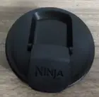 Ninja Blender Parts Replacement Cup LID Black Ninja Logo