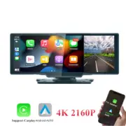 10.26" 4K 2160P Car DVR Camera Recorder Player GPS Wifi For Carplay Android Auto (for: Audi)
