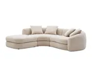Fable Performance Fabric Single Arm Sectional Sofa