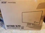 Acer Nitro XZ272U Vbiiphx 1440p 165hz curved monitor new READ DESCRIPTION