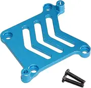 Oshhni 1: 16 Scale Remote Control Car Servo Base Aluminum Crawler Sturdy Replacements Servo Mount Bracket Servo Seat for 16209 H6V3, Blue