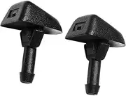 2 Pack Car Windshield Washer Wiper Water Jet Spray Nozzle Windscreen Washer Jets，for Volvo S40 2002-2010