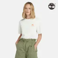 在飛比找環球Online優惠-【Timberland】女款復古白標語圖案短袖T恤|A5VT