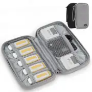 Portable Cable U Disk Earphones Storage Bag Organizer Travel Memory Card Case