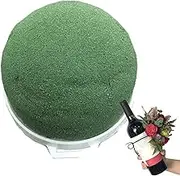 Wine Bottle Flower Foam - Wine Bottle Flower Foam Ball | Round Flower Holder | Bottle Floral Foam | Flower Absorbing Round Floral Foam for Church Wedding, Floral Arrangem
