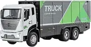 for Alloy Container Trucks That Can Transform Into Toy Trucks Transport Trucks and Toy Trucks(Green)