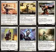 Creature (Mono White) Deck - Fabled Hero Boros 60 Cards Magic The Gathering MTG