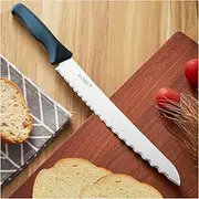 KUNIFU Stainless Steel Serrated Blades Bread Knife