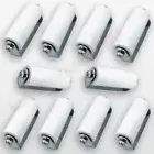 Gate Roller Top Guide Rubber Hard Plastic 6" Sliding Rolling Slide White Lot 10