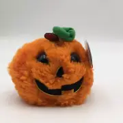 Halloween ty Puffies "Seeds" Pumpkin Plush Stuffed Jack O' Lantern 2021