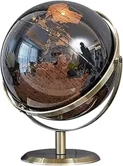 LWLYLCHBM Desktop Globes European Style Luxury Vintage Globe Metal Ornaments for Home Decoration and Creative Globe Ornaments Geographic Globes-Big