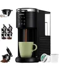 KIDISLE 3 in 1 Single Serve Coffee Maker for K Cup Pods & Ground Coffee & Teas
