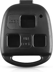 FLJKCT 2/3 Button Remote Car Key Shell Case,for Toyota Corolla Land Cruiser Yaris Camry RAV4 Prado,for Lexus RX300 ES300 LX470