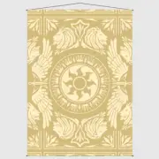 * Magic Wall Scroll Mana 7 Plains Upro 19249