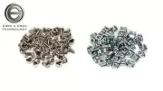 M6 Mounting Screws and Cage Nuts 11mm Stainless Steel for Server Rack Cabinets