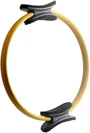 1Pc Ring Portable Yoga Exercise Ring with Slip Handle for Training for Inner Outer Thighs Arms Chest Flexible Yoga Ring Mixed Color