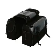 Universal Motorcycle Canvas Side Saddlebag Panniers Travel Luggage Tool Bag R8W4
