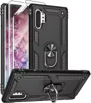 Samsung Galaxy Note 10 Plus Flexible Case Slim Soft TPU Protective Black Cover