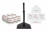 PowerNet T Ball Baseball Accessories for Coach, TBall Coaching Bundle