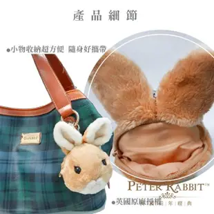 【英國比得兔Petter Rabbit】比得兔絨毛零錢包