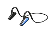 Bluetooth Bone Conduction Headphones Wireless Earphones with Microphone-Blue