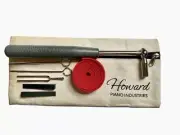 Professional Piano Tuning Kit Quality Star Tip W/ Tuning Hammer, Mutes And Fork