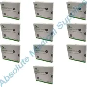 *50-Pieces* Molnlycke Mepilex Border Ag Safetac Technology 4"x4" Dressing 395390