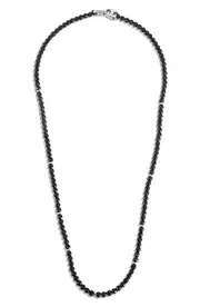 Jonas Studio Men's Onyx Necklace