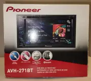 Pioneer AVH-271BT DVD RDS AV Receiver Aux USB IPod IPhone Bluetooth Radio NEW