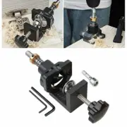 35mm Hinge Jig Drill Guide Cabinet Hole Cutter Opener Kitchen Door Wood Locator