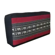 Oblong Meditation Cushion Yoga Bolster Prop Kapok Filled