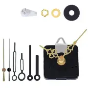 Non-Ticking Hands Quartz DIY Wall Miniature Clock Movement Mechanism Battery ...