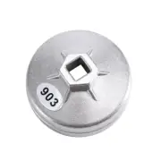 74mm 14 Flute Aluminum Oil Filter Wrench Socket Remover ToolB~'l