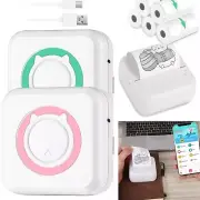 Portable Mini Thermal Printer Pocket Inkless Photo Printer Wireless Printing