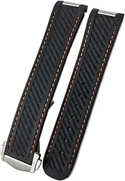 [MGTCAR] For Omega Seamaster AQUA TERRA AT150 8900 Watch Strap Tools Deployment Clasp 20mm Rubber Silicone Watchbands