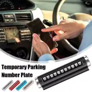 Car Temporary Parking Card Phone Number Card Plate Park Stop Auto New~