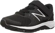 [New Balance] Boys' Urge V2 Hook and Loop, Black/Whit, 11 Medium US Little Kid
