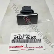 TOYOTA GENUINE OEM 8433260300 SWITCH ASSY, HAZARD WARNING SIGNAL 84332-60300