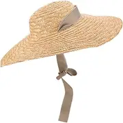 [GLSTOY] Wide Brim UV Protection for Women Fashionable Sunshade Summer Hat for Beach Hiking Pool Outdoor Activities Lightweight Durable Design