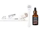 Re Facial Derma Roller 540 needles + Retinol Serum 30mL