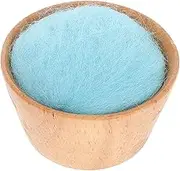 PERSELOSO 1Pc Wool Ball Pin Cushion Cute Needle Cushion Organizer for Sewing Practical Pin Holder Compact Design for Easy Carrying Present for Sewing Enthusiasts and Quilters