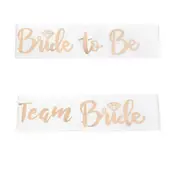 Team Bride White Team Bride To Be Sash Hens Night Party Bridesmaid Wedding Sashes Bridal Shower