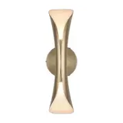 Gold Wall Sconce, Modern Dimmable Indoor Wall Lights for Living Gold & White