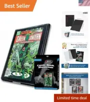 Sleek and Modern Comic Book Showcase Frame Set - Wall Mount with Glossy Finish