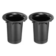 2Pcs 85x110/3.3 x 4.3 Inch Speaker Port Tube Subwoofer Bass Box Tube