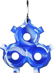 Golf Ball Holder - Soft Silicone Hold 3 Balls Protective Case,Portable Golf Ball Carrying Bag, Golf Accessories for Golfers and Golf Enthusiasts