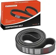 A-Premium Heavy Duty Serpentine Drive Belt Compatible with International Harvester 9200i SBA 2008 2009 2010 2011, 12.5L