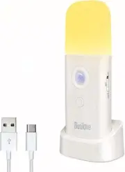 Motion Sensor Lights Indoor,Rechargeable Portable LED Night Light with USB